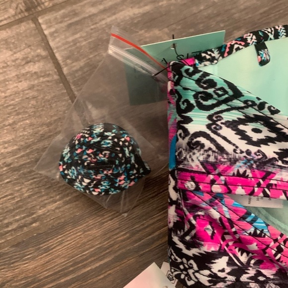 NWT Abbie Double Strap Bikini Top Bra Sized - Picture 9 of 10